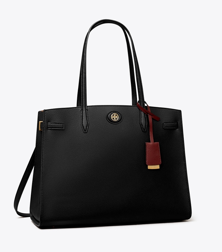 Tory Burch ROBINSON SATCHEL - Black