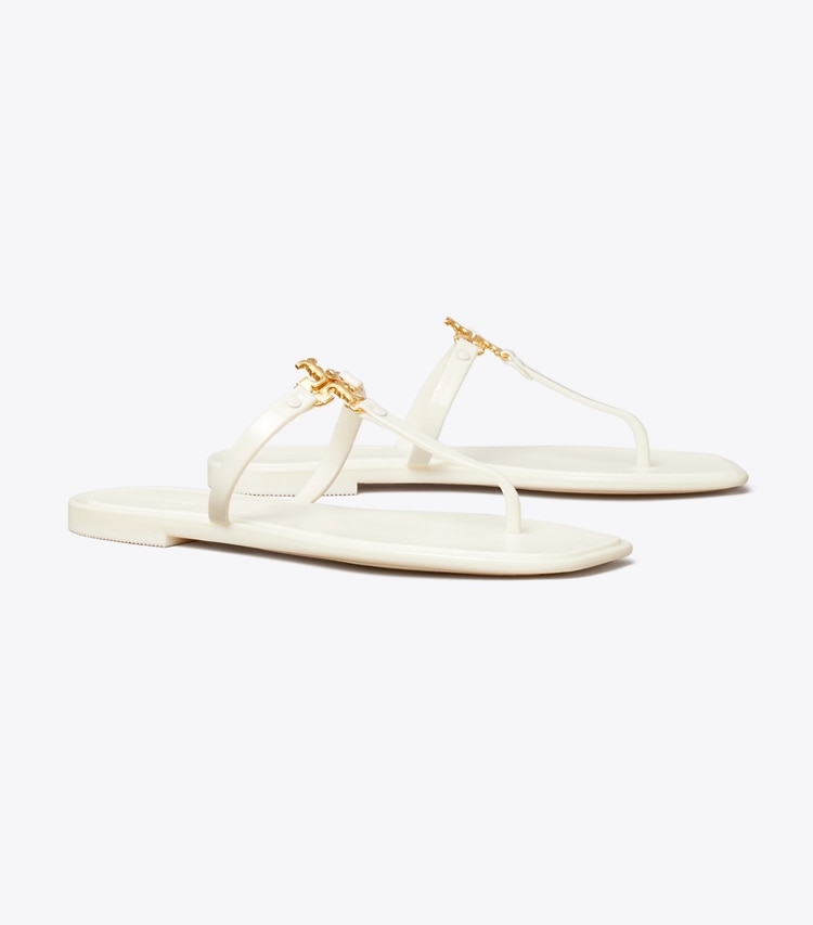 Tory Burch ROXANNE JELLY - Ivory / Gold