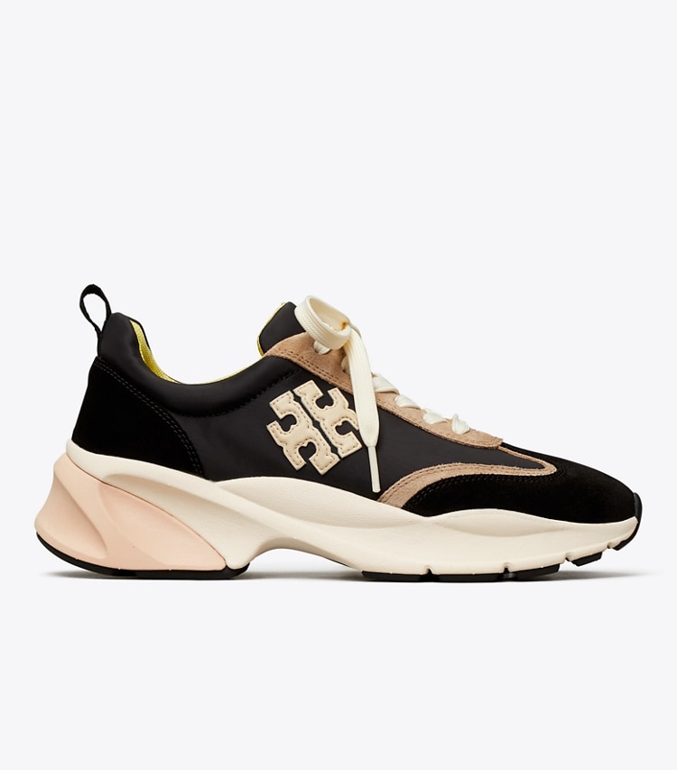 Tory Burch GOOD LUCK TRAINER - Black / Cream