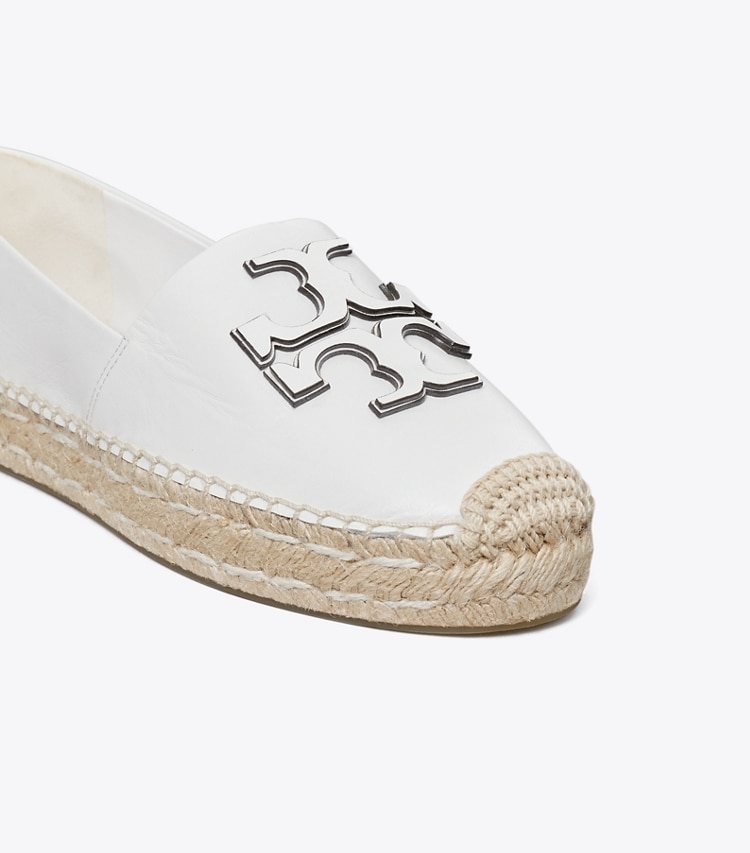 Tory Burch INES PLATFORM ESPADRILLE - Gardenia