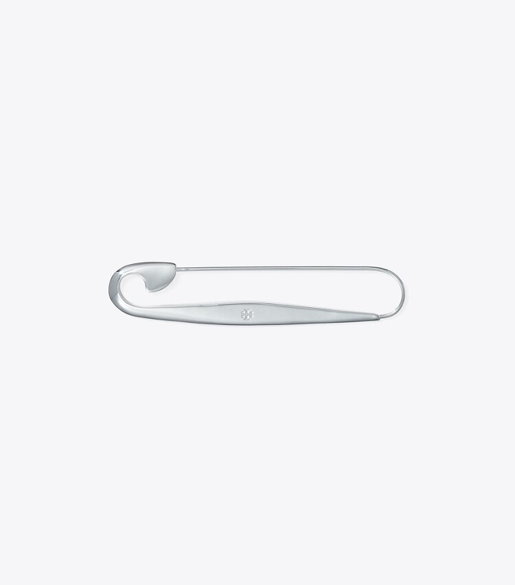 Tory Burch SAFETY PIN BROOCH - Tory Silver
