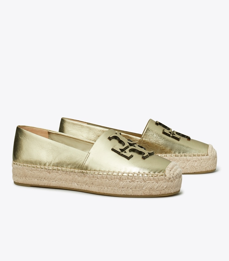 Tory Burch INES PLATFORM ESPADRILLE - Spark Gold