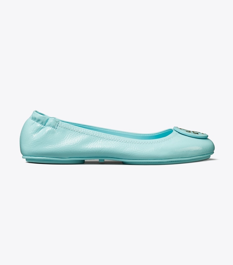 Tory Burch MINNIE TRAVEL BALLET - Light Blue