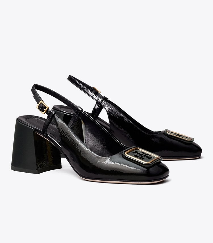 Tory Burch GEORGIA BOMBe SLINGBACK - Perfect Black