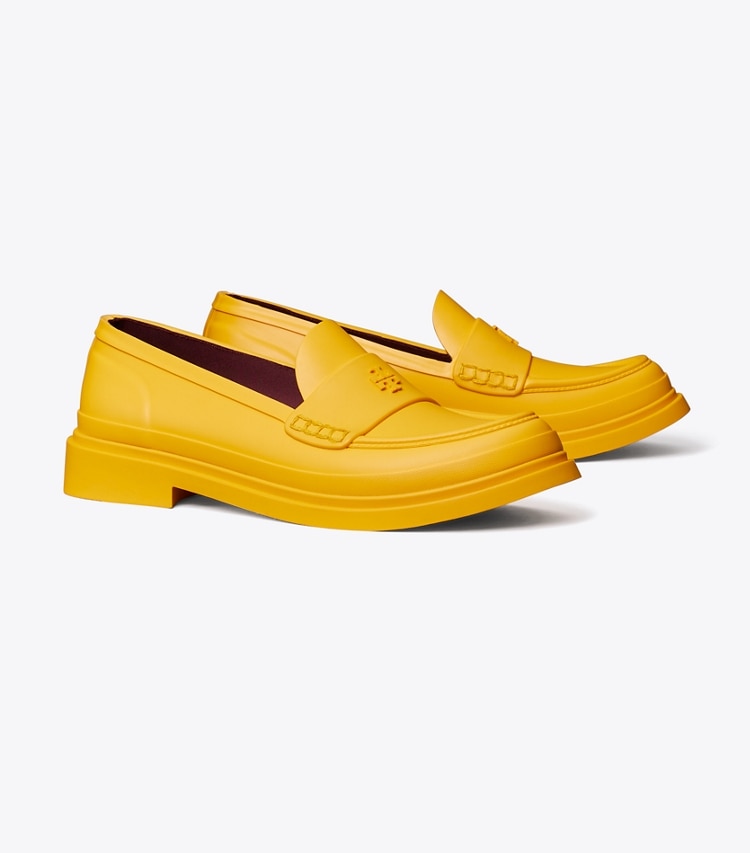 Tory Burch CLASSIC RAIN LOAFER - Goldfinch