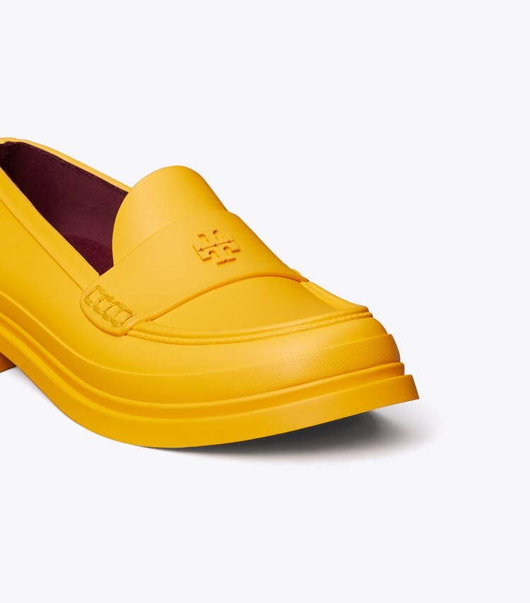 Tory Burch CLASSIC RAIN LOAFER - Goldfinch