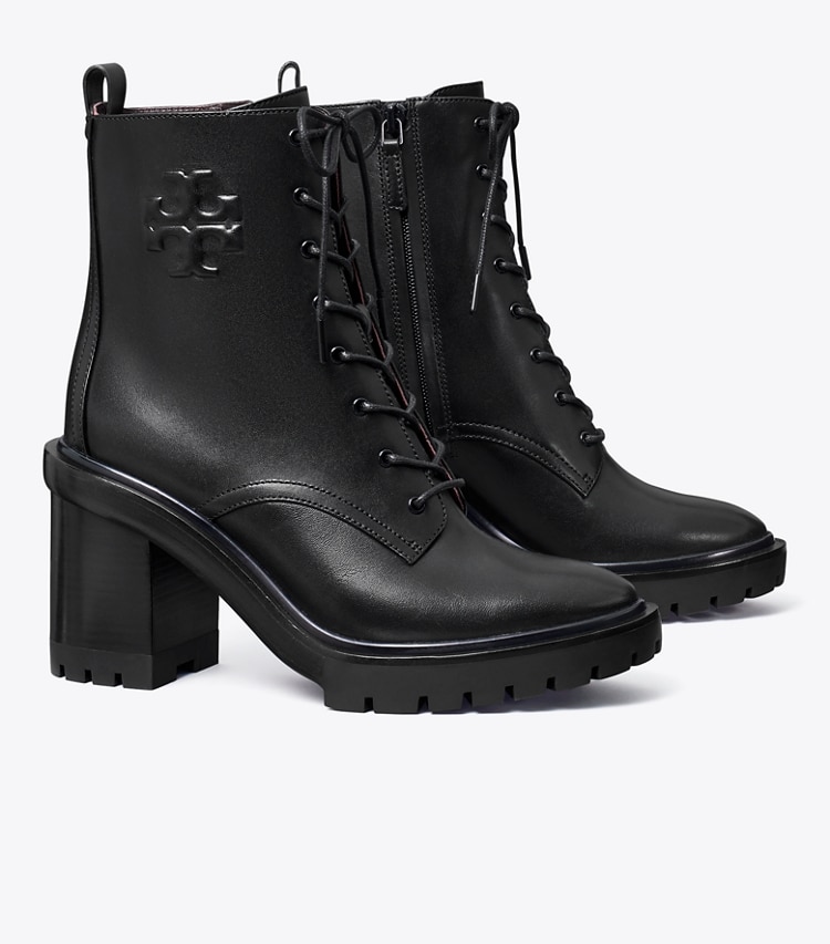 Tory Burch DOUBLE T LUG BOOT - Perfect Black