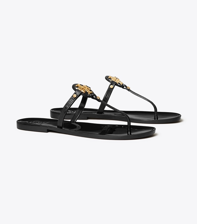 Tory Burch MINI MILLER JELLY SANDAL - Perfect Black