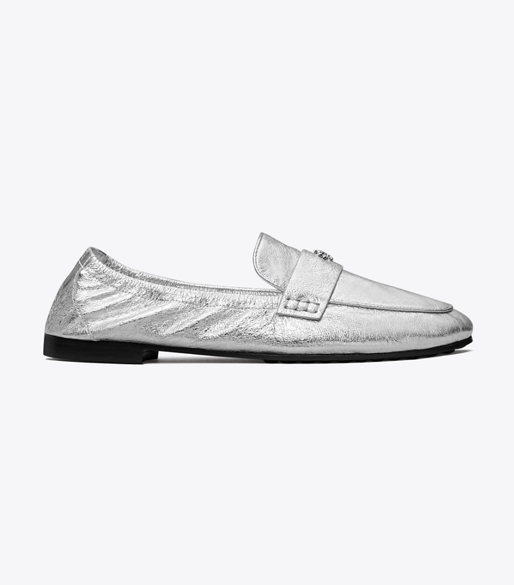 Tory Burch BALLET LOAFER - Shiny Silver