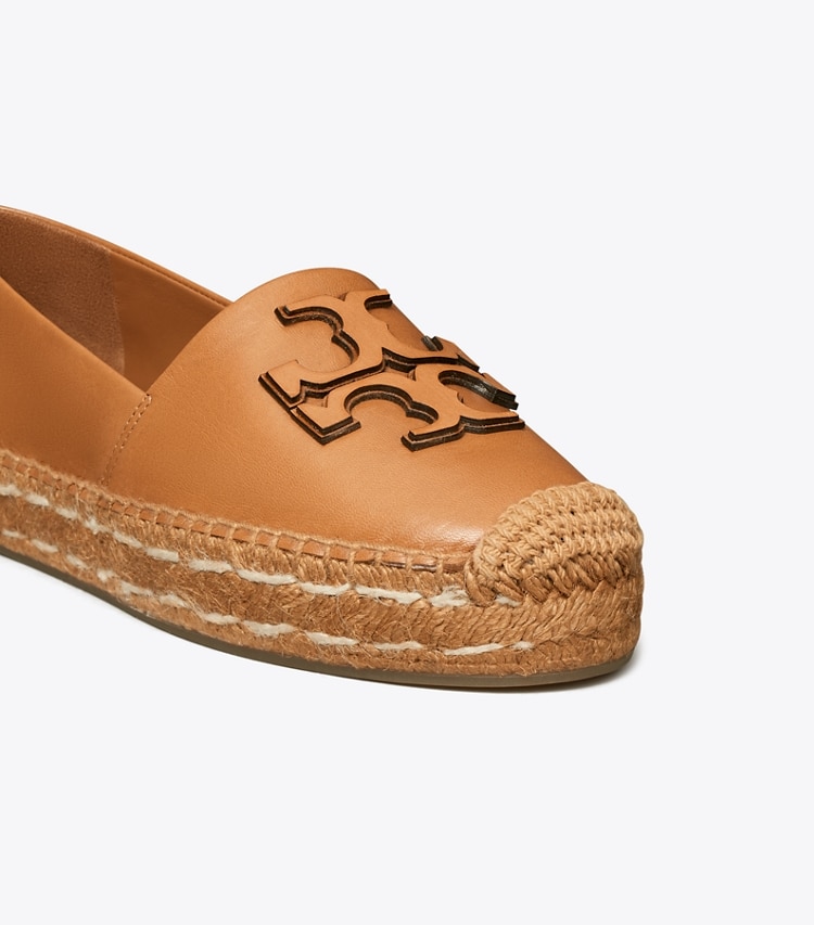 Tory Burch INES PLATFORM ESPADRILLE - Tan