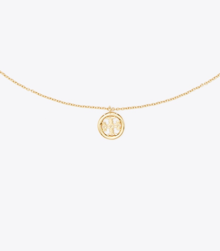 Tory Burch MILLER PENDANT NECKLACE - Tory Gold