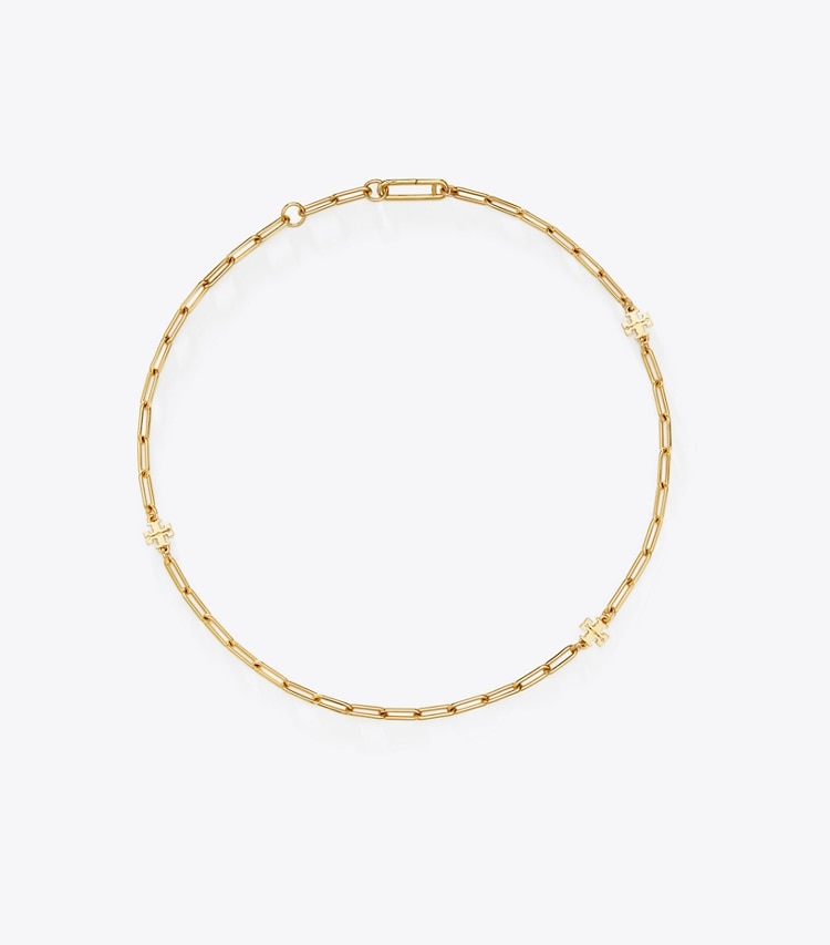 Tory Burch GOOD LUCK CHAIN NECKLACE - Tory Gold