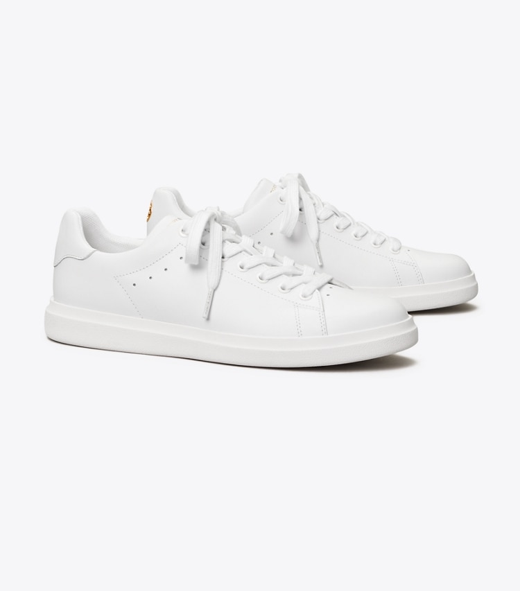 Tory Burch HOWELL COURT SNEAKER - Titanium White