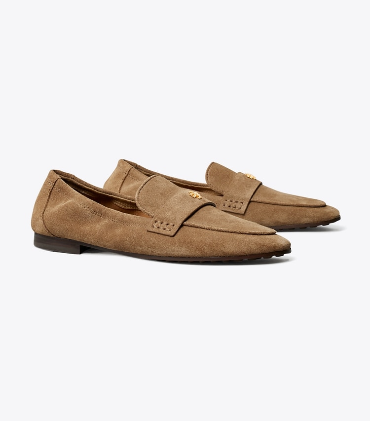 Tory Burch SUEDE BALLET LOAFER - River Rock