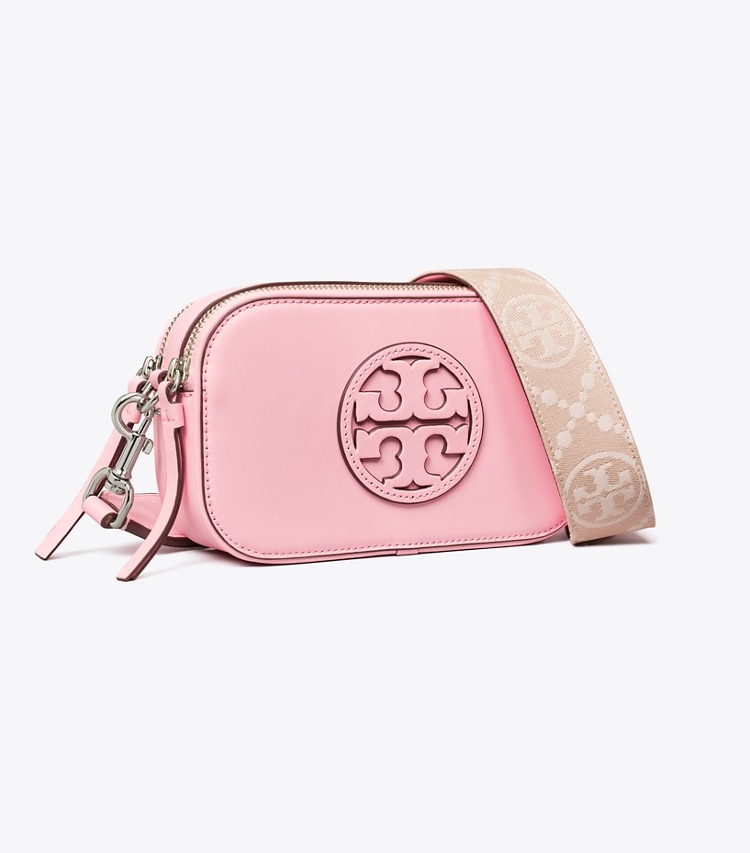 Tory Burch MINI MILLER CROSSBODY BAG - Plie Pink