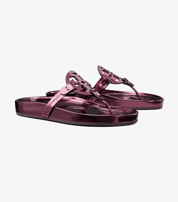 Tory Burch MILLER CLOUD SANDAL - Merlot