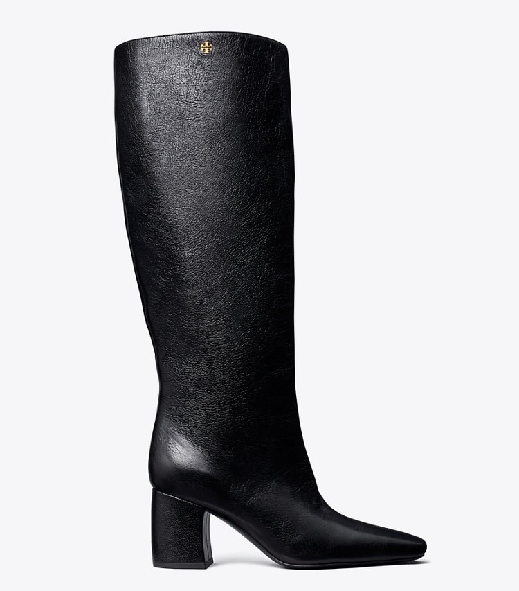 Tory Burch TALL BANANA BOOT, WIDE CALF - Perfect Black Tory Burch TALL BANANA BOOT, WIDE CALF - Perfect Black