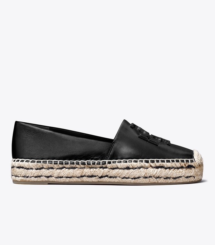 Tory Burch INES PLATFORM ESPADRILLE - Perfect Black