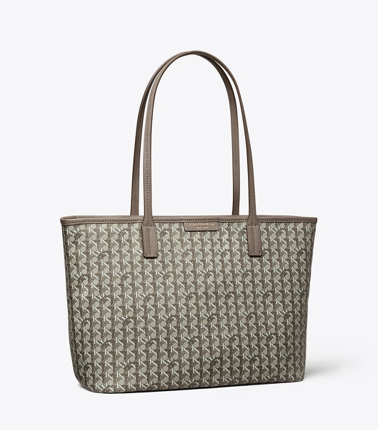 Tory Burch SMALL EVER-READY ZIP TOTE - Zinc